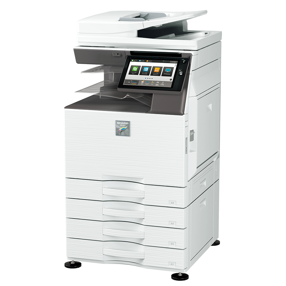 超激安  新型 　シャープ★A3カラー複合機 MX2631 (フル装備 無線LANなし） 4段