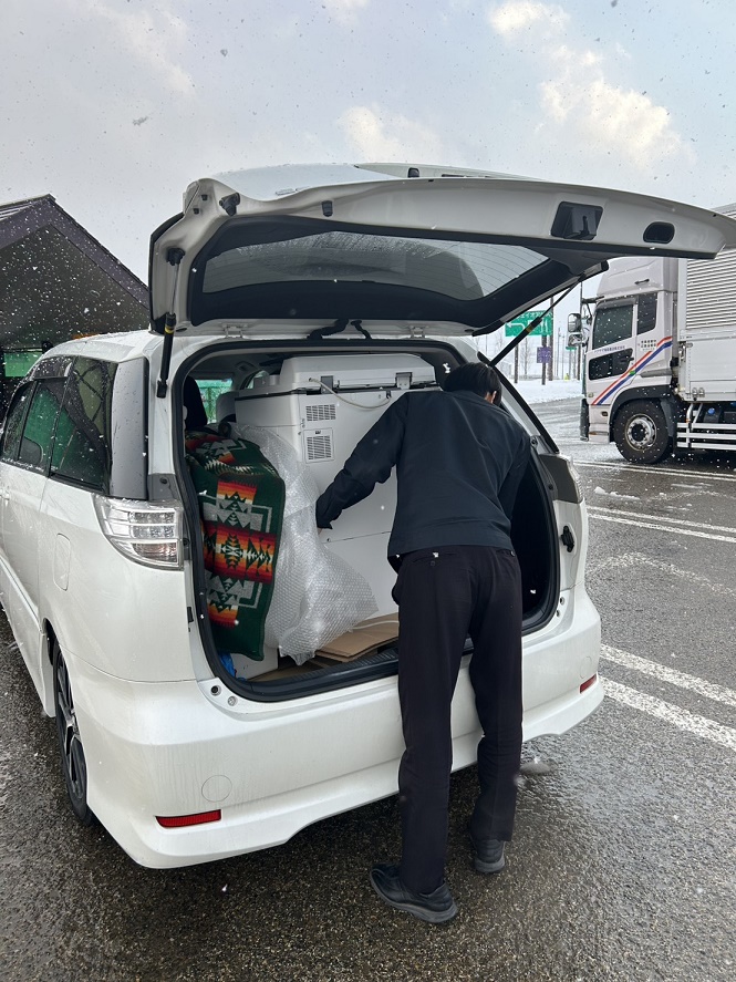 OAファクトリー自社便　遠方への緊急配送の巻