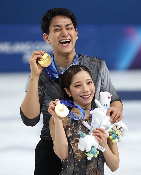 りくりゅうペア　金メダルおめでとう御座います！